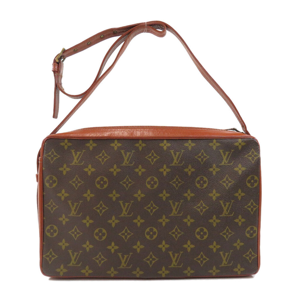 Louis Vuitton Bag Shoulder Canvas Bandoulire Sac Monogram Brown